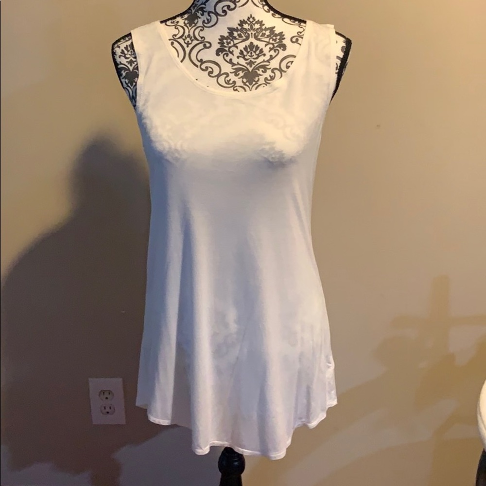Logo layers off white tank size small #6